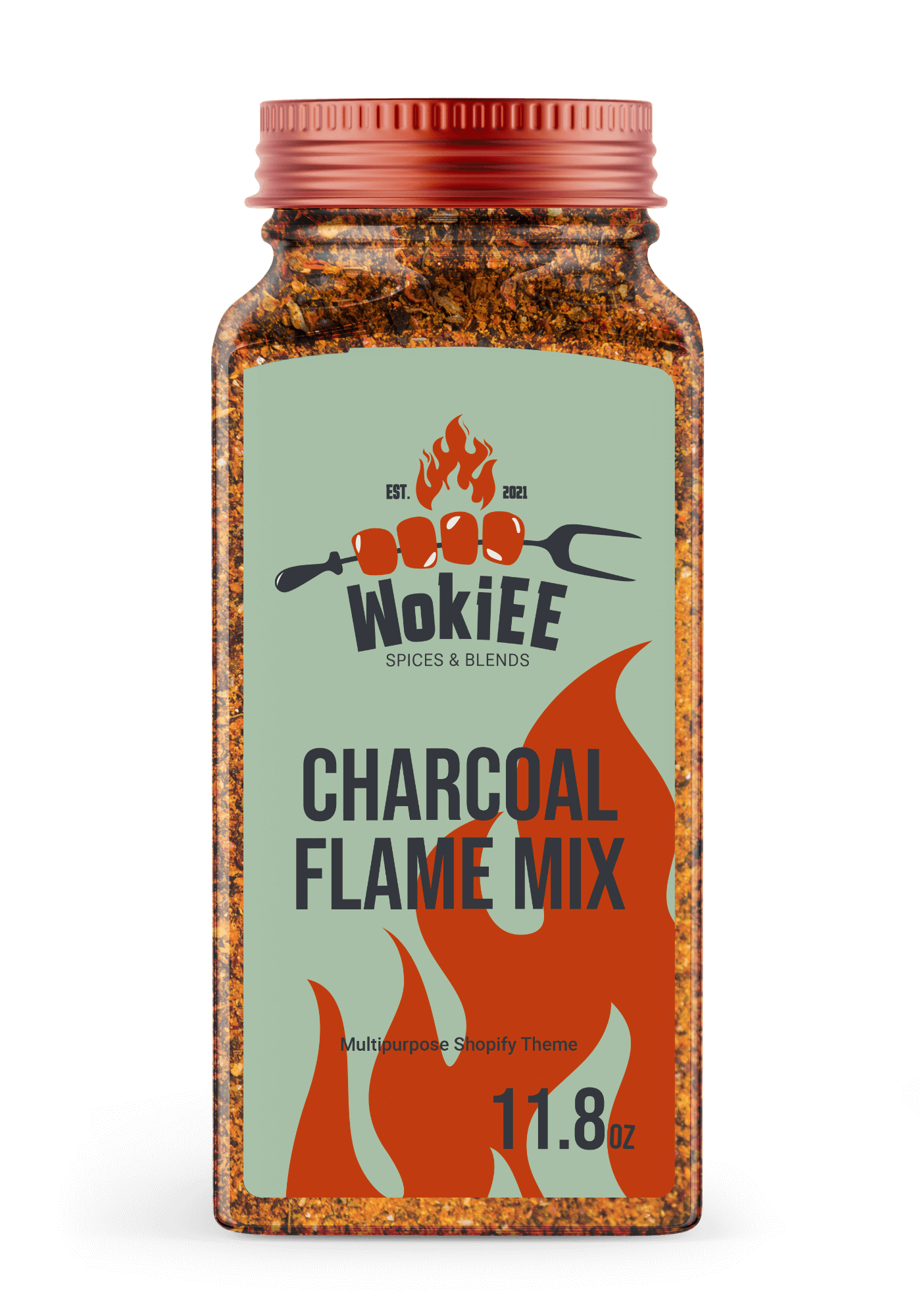 Charcoal Flame Mix