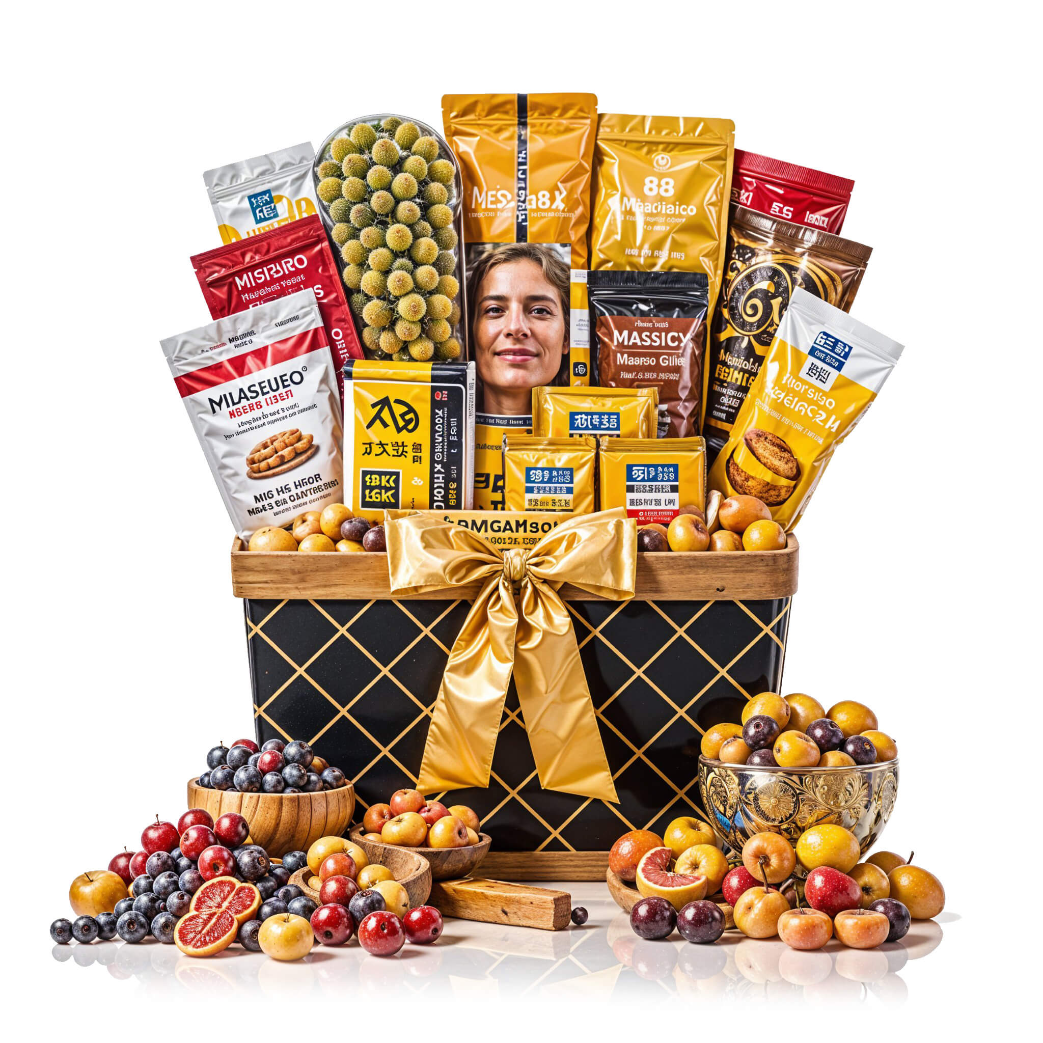 Vintage Luxury Basket